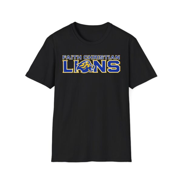 Faith Christian Lions T-Shirt - Image 5